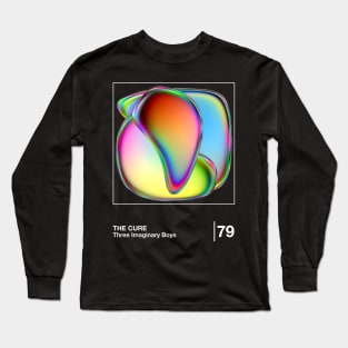 Three Imaginary Boys / Minimalist Graphic Artwork Design Long Sleeve T-Shirt